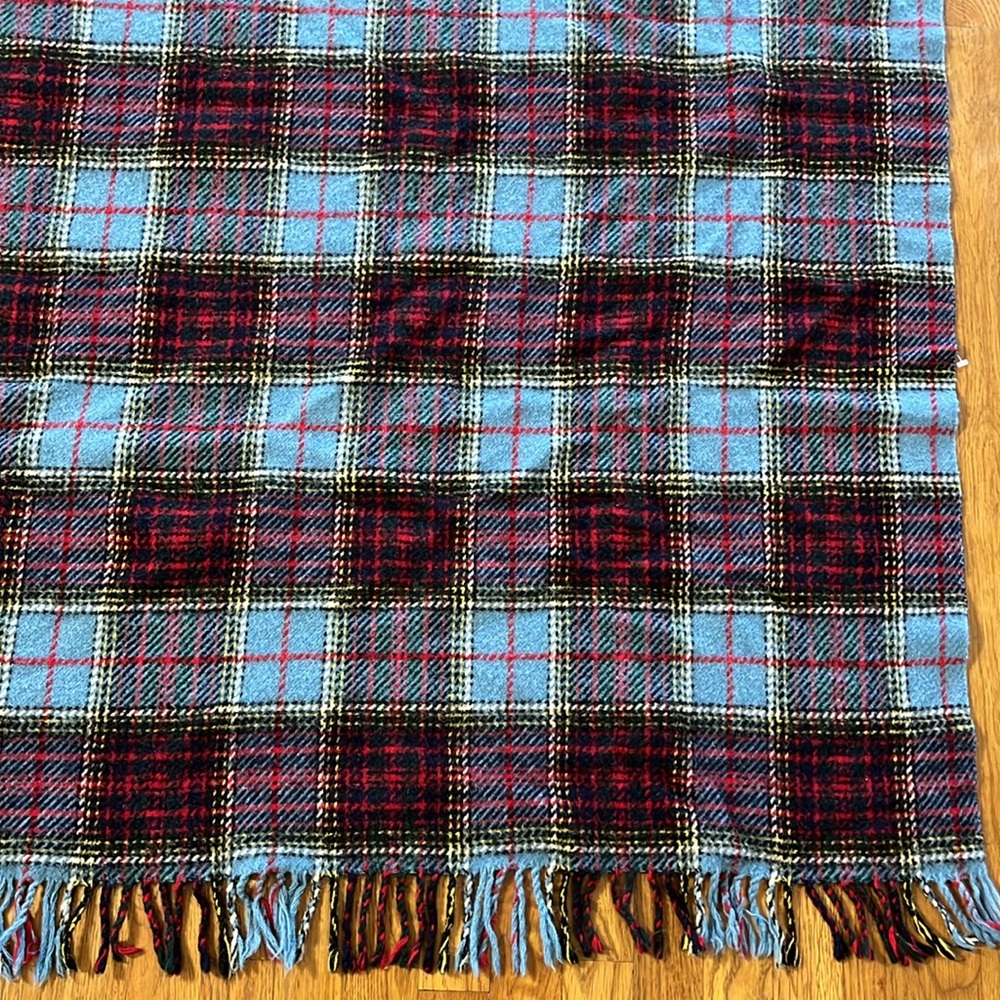 Scotland Kynoch Wool Throw Vintage - Picture 3 of 7